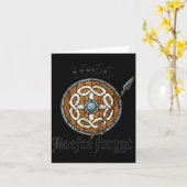 1066 Naefre Forgyt Never Forget Viking England His Karte (Gelbe Blume)