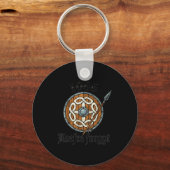 1066 Naefre Forgyt Never Forget Viking England His Schlüsselanhänger (Vorderseite)