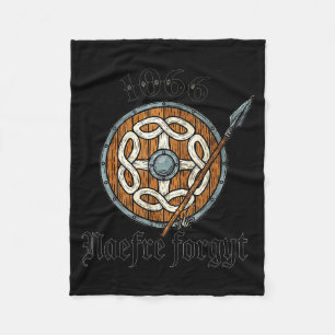 1066 Naefre Vergiss Nie Vergiss Viking England Nic Fleecedecke