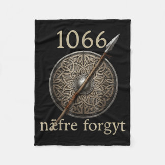 1066 Naefre Vergiss Nie Vergiss Viking England Sei Fleecedecke