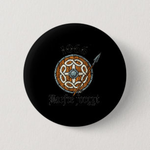 1066 Naefre Vergiss Nie Viking England Sein Button