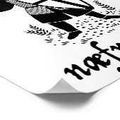 1066 Never Forget Naefre Forgyt Funny English Hist Poster (Ecke)