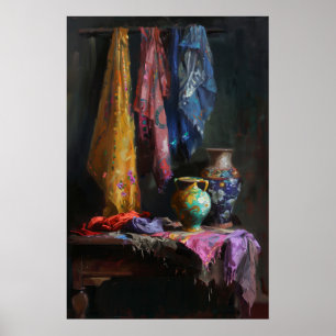 1067 Drei Vasen Poster