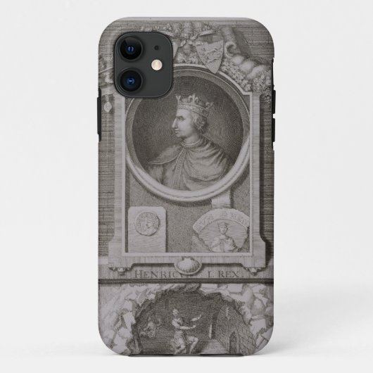 (1068-1135) König Henry-I England ab 1100, Case-Mate iPhone Hülle (Rückseite)