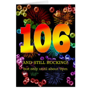 106. Geburtstag noch rocken