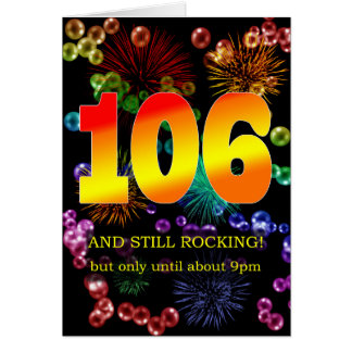 106. Geburtstag noch rocken