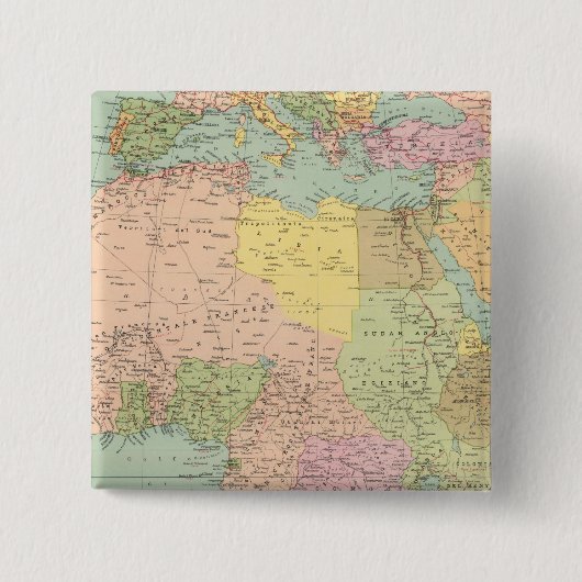 10708 Afrika-Politik Button (Vorderseite)