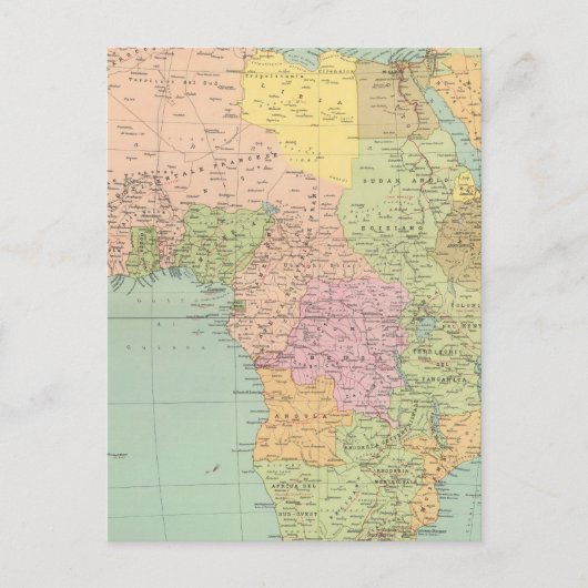 10708 Afrika-Politik Postkarte (Vorderseite)