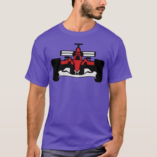 1072 Formel-1-Autorennen-Freunde T-Shirt (Vorderseite)