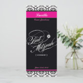 107 Jodene - BAT MITZVAH EINLADUNGEN :: Zeremonie (Stehend Vorderseite)