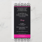 107 Jodene - BAT MITZVAH EINLADUNGEN :: Zeremonie (Rückseite)