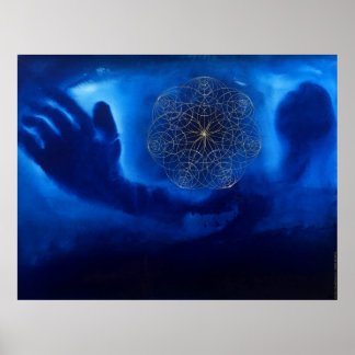 #107. Seven Harmonik Spirit Painting Poster