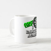 1080 Dart Darts Triple 20 Darten Kaffeetasse (Vorderseite Links)