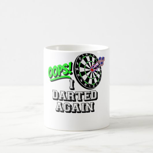 1080 Dart Darts Triple 20 Darten Kaffeetasse (Mittel)