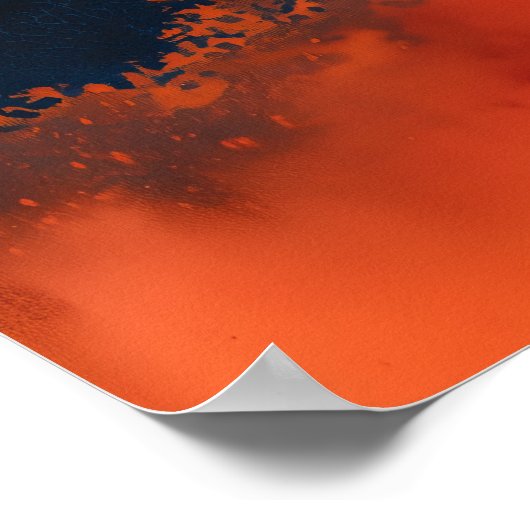 1081 Dreamy Serenity Poster (Ecke)