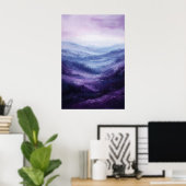 1086 Dreamy Serenity Poster (Heimbüro)