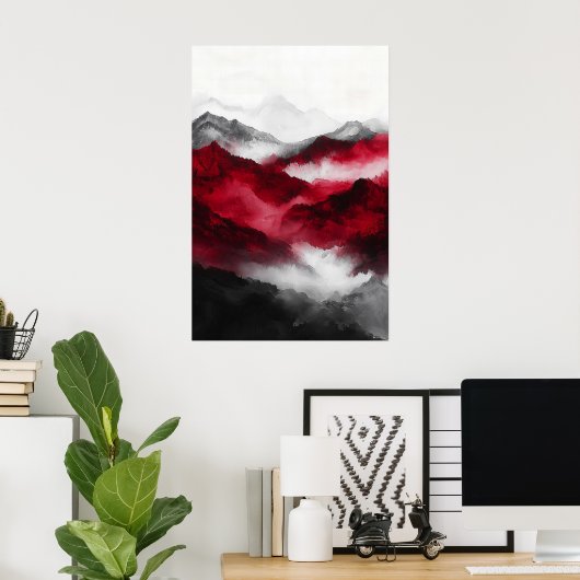 1089 Dreamy Serenity Poster (Heimbüro)