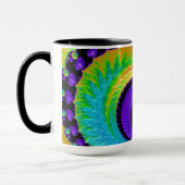 108-39 metallischer Regenbogenhalbmondmond Tasse (Links)