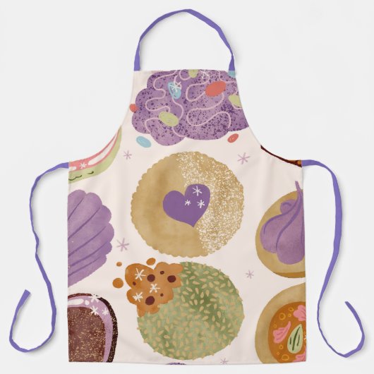 108 Asian Cookies Apron by Katherine Julie Schürze (Vorderseite)