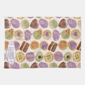 108 Asian Cookies Tea Towel Geschirrtuch (Horizontal)