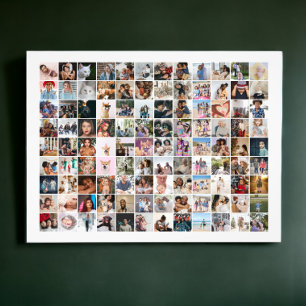 108 FotoCollage Einzigartige Personalisierte DIY-A Fotodruck
