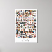 108 FotoCollage Einzigartige Personalisierte DIY-A Leinwanddruck (Vorderseite)
