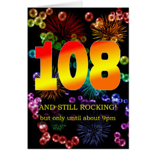 108. Geburtstag noch rocken