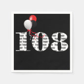 108. Geburtstagsballons Serviette (Vorderseite)