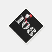 108. Geburtstagsballons Serviette (Ecke)