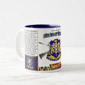 108. Infantry Regiment Kaffee Tasse (Vorderseite Links)