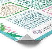 108 Positive Bejahungen für das Girls Poster (Ecke)