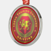 108. Schulungskommando Weihnachten Ornament Aus Metall (Links)