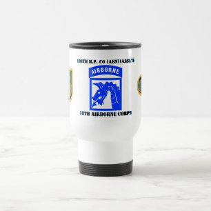 108TH MILITÄRpolizei-FIRMEN18. IM FLUGZEUG TASSE