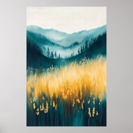 1091 Dreamy Serenity Poster