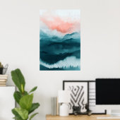 1092 Dreamy Serenity Poster (Heimbüro)