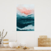 1092 Dreamy Serenity Poster (Küche)