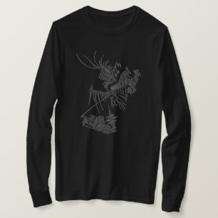 109 Abstrakte Stammes-Tätowierkunst T-Shirt