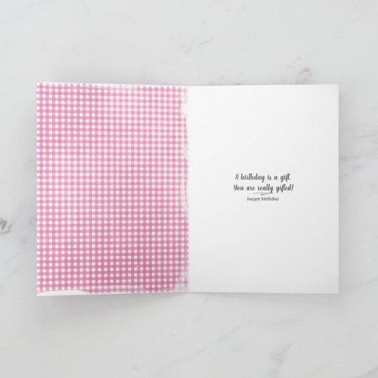 109. Geburtstagstorte Karte (Innenseite)