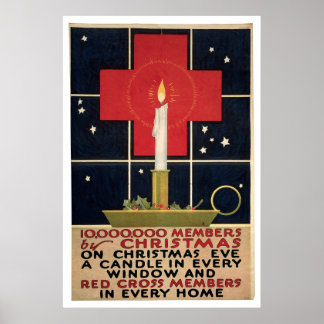10.000.000 Mitglieder zu Weihnachten Poster