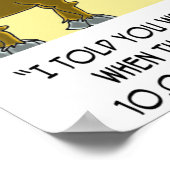 10.000 Pensionsbestände Poster (Ecke)