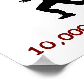 10.000 Stufen oder Pleiten Poster (Ecke)