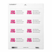 10.00 Uhr Laufen rosa Sportlauf (Vorne)