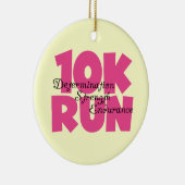 10.00 Uhr Laufen rosa Sportlauf Keramikornament (Rechts)
