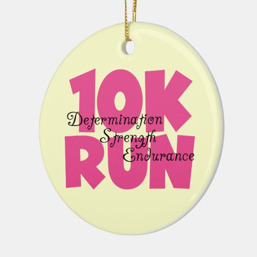 10.00 Uhr Laufen rosa Sportlauf Keramikornament (Links)