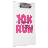 10.00 Uhr Laufen rosa Sportlauf Klemmbrett (Rechts)