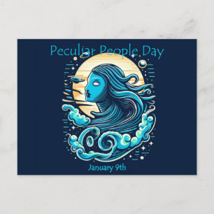 10.01. - Sonderlicher Tag der Menschen Postkarte