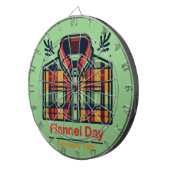 10.02. - Flannel Day Dartscheibe (Vorderseite rechts)