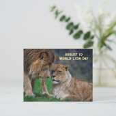 10.08. Weltleitstag Feiertagspostkarte (Stehend Vorderseite)