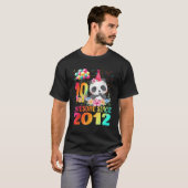 10 10. Panda Phantastisch seit 2012 T-Shirt (Vorne ganz)