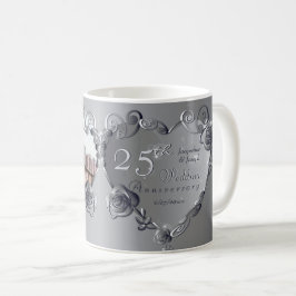 10.11.20.25.70. FotoWedding Jahrestag Kaffeetasse